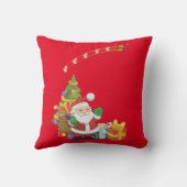 クリスマス装飾用クッションサンタ クッション (裏面)