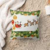 クリスマス装飾用クッションサンタ クッション (ブランケット)