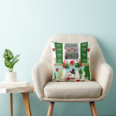 クリスマス装飾用クッション雪だるま クッション (椅子)