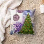 クリスマス装飾用クッション雪だるま クッション (ブランケット)