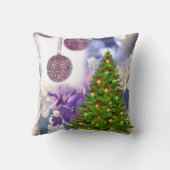 クリスマス装飾用クッション雪だるま クッション (裏面)