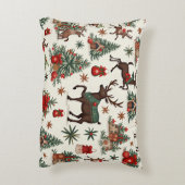 クリスマス装飾用クッション アクセントクッション (裏面(縦))