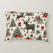 クリスマス装飾用クッション アクセントクッション (裏面)