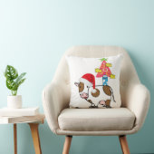 クリスマス装飾用クッション、カウカントリーミルクチーズ クッション (椅子)