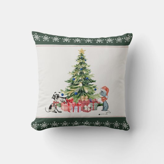 クリスマス装飾用クッション クッション (正面)