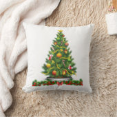 クリスマス装飾用クッション、クリスマスツリー クッション (ブランケット)