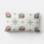 クリスマス装飾用クッション – クリスマス魔法 ランバークッション (裏面)