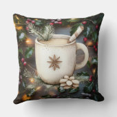 クリスマス装飾用クッション-フェスティバルホリデーデコール クッション (裏面)