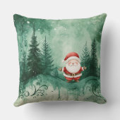 クリスマス装飾用クッション-フェスティバルホリデーデコール クッション (裏面)