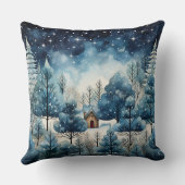 クリスマス装飾用クッション-フェスティバルホリデーデコール クッション (裏面)