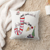 クリスマス装飾用クッション、猫ネズミ装飾用クッション クッション (ブランケット)