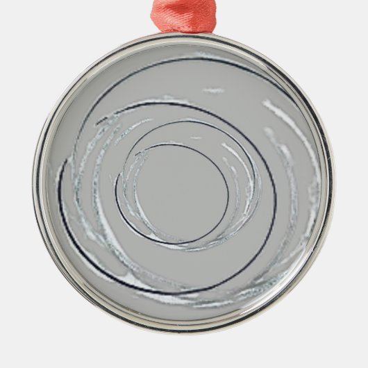 クリスマス装飾美術およびデザイン メタルオーナメント (正面)