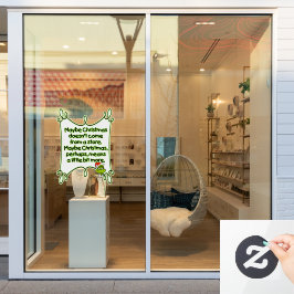 クリスマス装飾 ウィンドウサイン