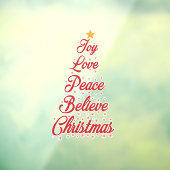 クリスマス装飾 ウィンドウサイン (シート3)