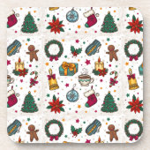 クリスマス装飾 コースター (正面)