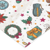 クリスマス装飾 ショートテーブルランナー (コーナー)