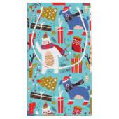 クリスマス装飾 スモールペーパーバッグ (裏面)