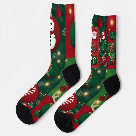 クリスマス装飾 ソックス (左)