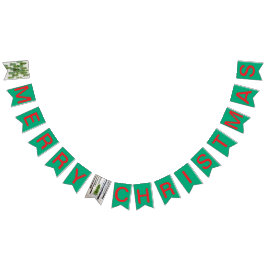 クリスマス装飾 バンティングフラッグ