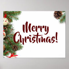 クリスマス装飾 ポスター