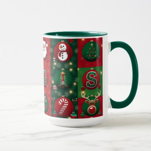 クリスマス装飾 マグカップ (右)