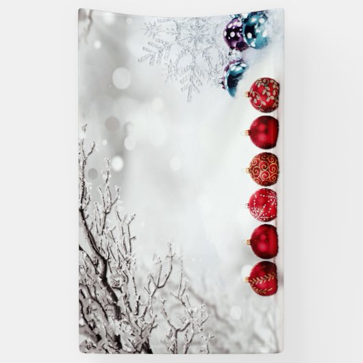 クリスマス装飾 横断幕 (縦)