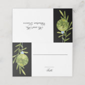 クリスマス装飾 |緑 |結婚披露宴 プレイスカード (外部開封)