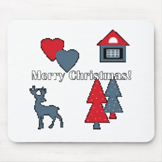 クリスマス装飾,贈り物,装飾, greeti マウスパッド (正面)