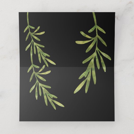 クリスマス装飾 |赤 |結婚披露宴 プレイスカード (内部開封)