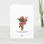 クリスマス装飾 – 軍隊兵士 – アメリカ シーズンカード (裏面)