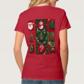 クリスマス装飾 Tシャツ (裏面)