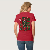クリスマス装飾 Tシャツ (裏面フル)