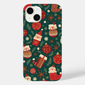 クリスマス装飾iPhone 14ケース Case-Mate iPhoneケース (裏面)