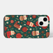 クリスマス装飾iPhone 14ケース iPhoneケース (裏面横)