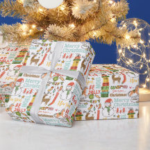 クリスマス要素とタイポグラフィー