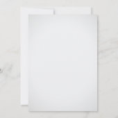 クリスマス要素のホリデー/クリスマスパーティー招待状 招待状 (裏面)