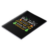 クリスマス親愛サンタ魔法鍵 ノートブック (左側)