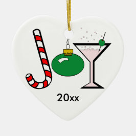 クリスマス記念オーナメントのグリーンジョイ セラミックオーナメント