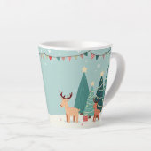 クリスマス記念マグカップ カフェラテマグ (右アングル)