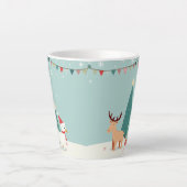 クリスマス記念マグカップ カフェラテマグ (正面)