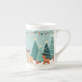 クリスマス記念マグカップ ボーンチャイナマグカップ (右)