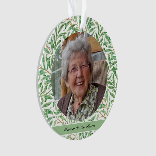 クリスマス記念写真植物オーナメント オーナメント (正面)