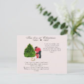 クリスマス詩の真の愛 シーズンポストカード (スタンド正面)