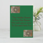 クリスマス詩・リースパーティー招待状特集 招待状 (スタンド正面)