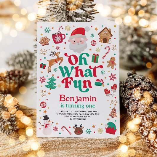 クリスマス誕生日オ何おもしろい子供の誕生日パーティー 招待状