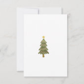 クリスマス誕生日カプセルノートメッセージカード サンキューカード (裏面)