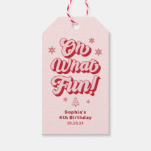 クリスマス誕生日パーティーの楽しいプレゼント