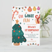 クリスマス誕生日パーティーはなんて楽しい 招待状 (スタンド正面)