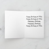 クリスマス誕生日又は12月誕生日 シーズンカード (内部)