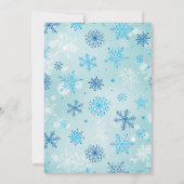 クリスマス誕生日招待状キッズ 招待状 (裏面)